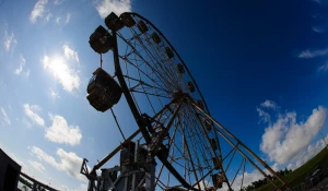 Фоторепортаж с нового колеса обозрения и Нагорного парка 