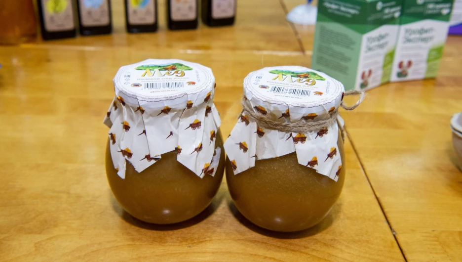 Натуральный цветочный «Кочевой Мед Алтая» компании «Алтайский пчелоцентр».