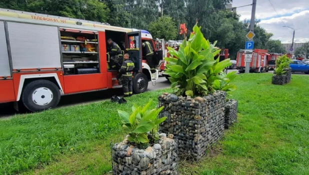 В Барнауле в кардиодиспансере случилось короткое замыкание.