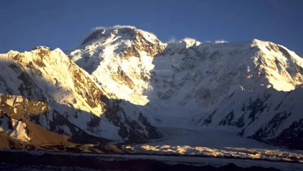 Пик Победы в Киргизии, 7439 метров 