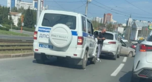 ДТП рядом с пл. Спартака. 