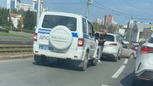 ДТП рядом с пл. Спартака. 