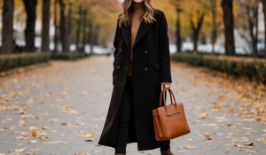 Женский осенний образ.