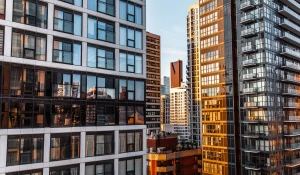 Многоэтажные дома.