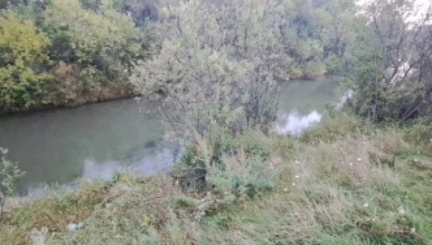 Место гибели девушки из Троицкого района 