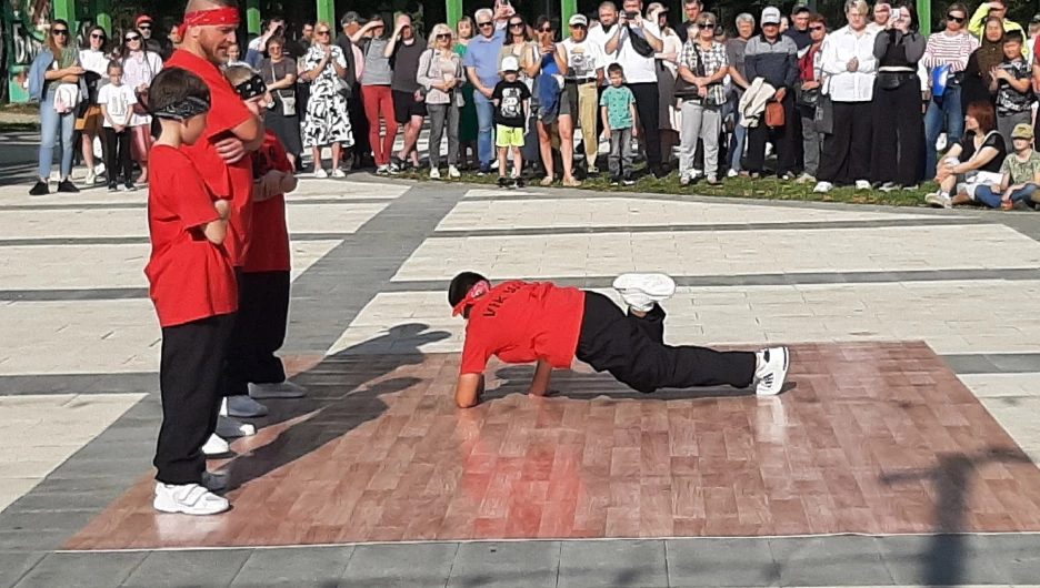  Open-air в Изумрудном парке.