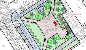 План благоустройства сквера 