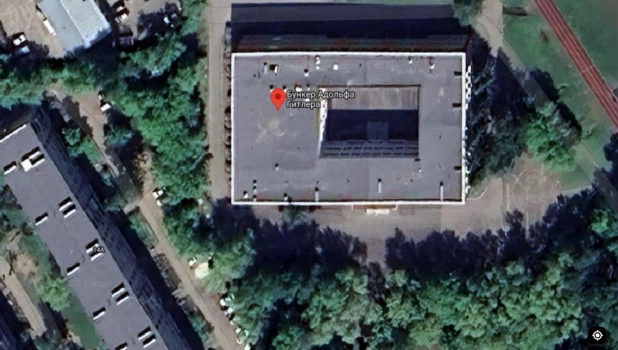 Бункер Адольфа Гитлера в Барнауле на карте