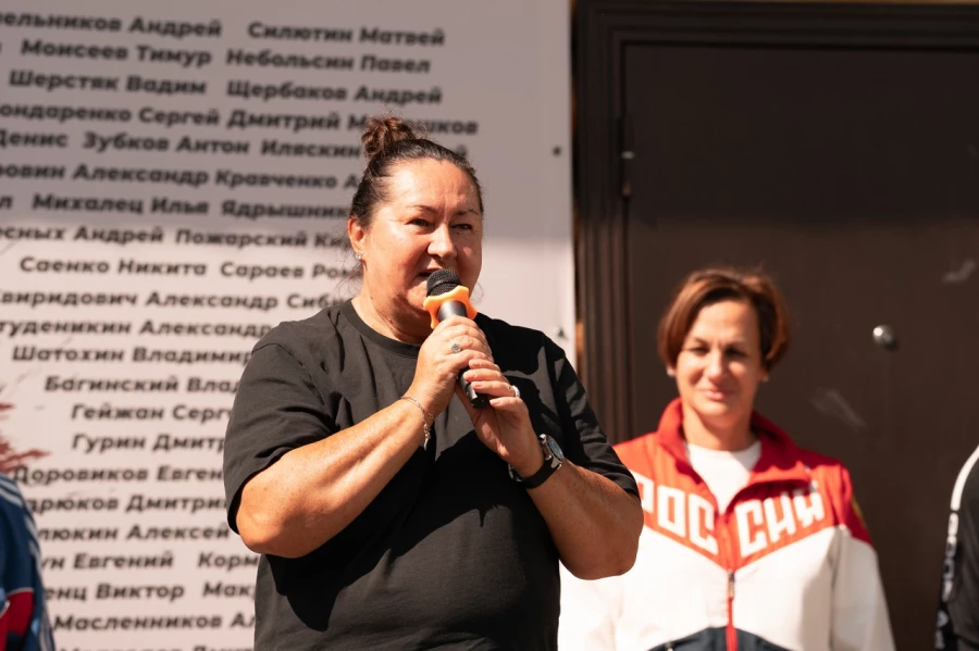 Елена Вяльбе в Тягуне