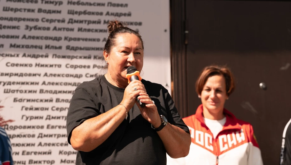 Елена Вяльбе в Тягуне