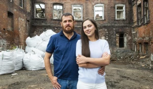 Евгений и Нина Нагорневы, дом Поскотинова.