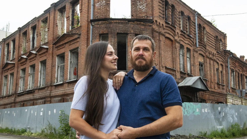 Евгений и Нина Нагорневы, дом Поскотинова.