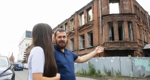 Евгений и Нина Нагорневы, дом Поскотинова.
