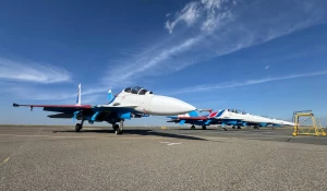 «Русские витязи» прилетели в Барнаул на День города 2025.