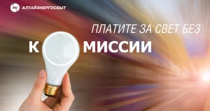 «Алтайэнергосбыт» предлагает простые способы оплаты электроэнергии.
