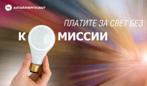 «Алтайэнергосбыт» предлагает простые способы оплаты электроэнергии.