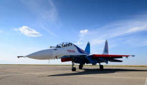 Прилет «Русских витязей» в Барнаул. 28 августа 2025.
