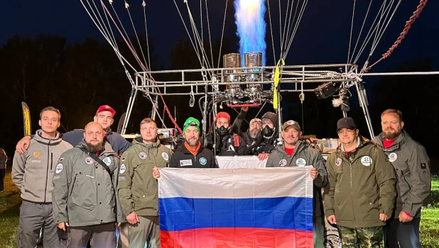 Воздухоплаватели с твердой уверенностью побили российский рекорд 