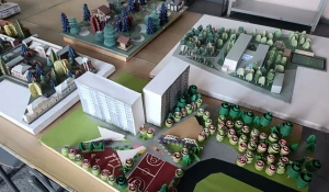 Макет Барнаула