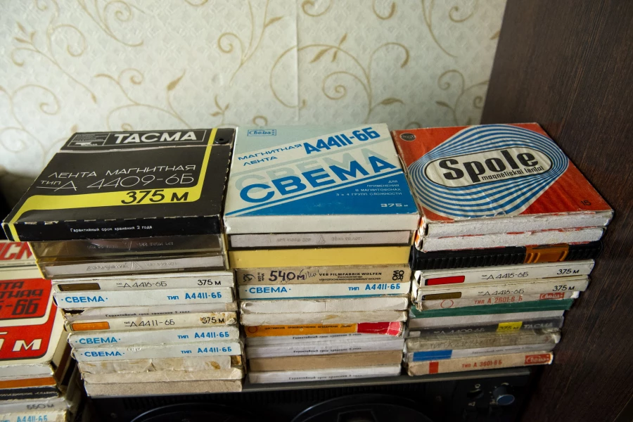 Меломан Юрий Рождественский и его коллекция аудиотехники. 