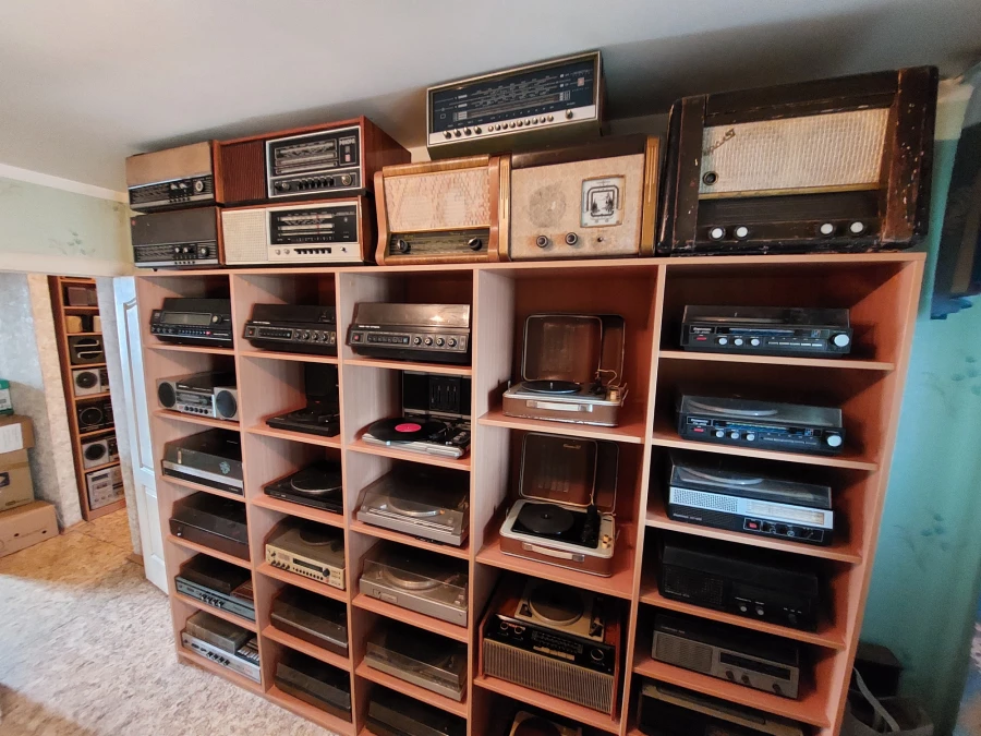 Меломан Юрий Рождественский и его коллекция аудиотехники. 