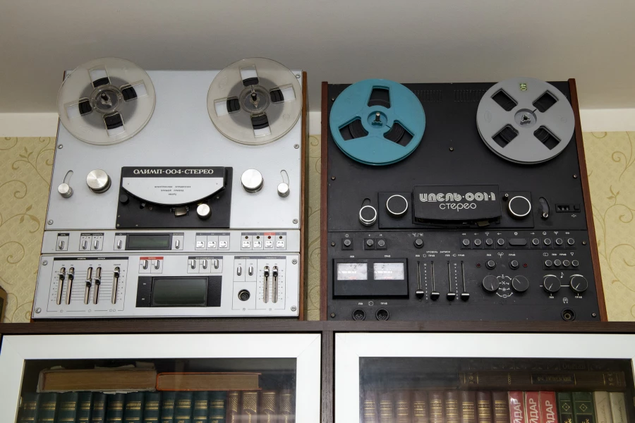 Меломан Юрий Рождественский и его коллекция аудиотехники. 