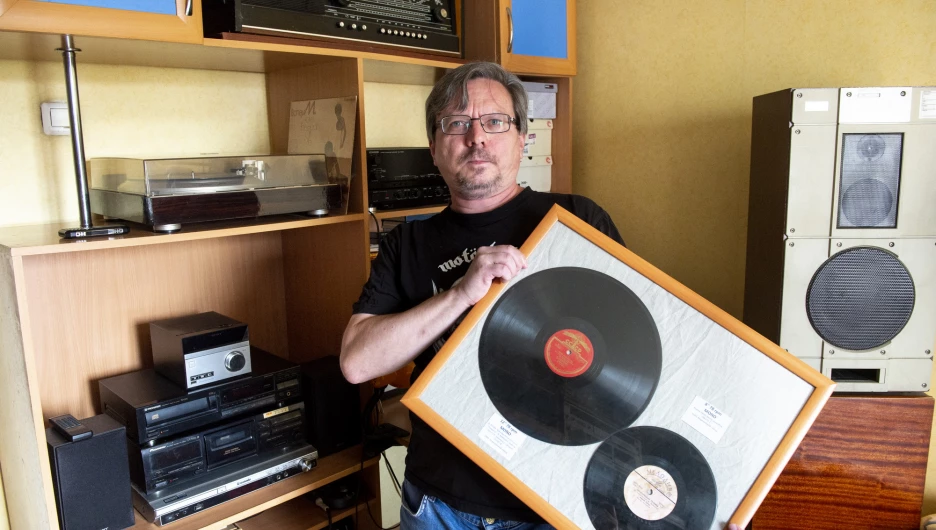 Меломан Юрий Рождественский и его коллекция аудиотехники. 