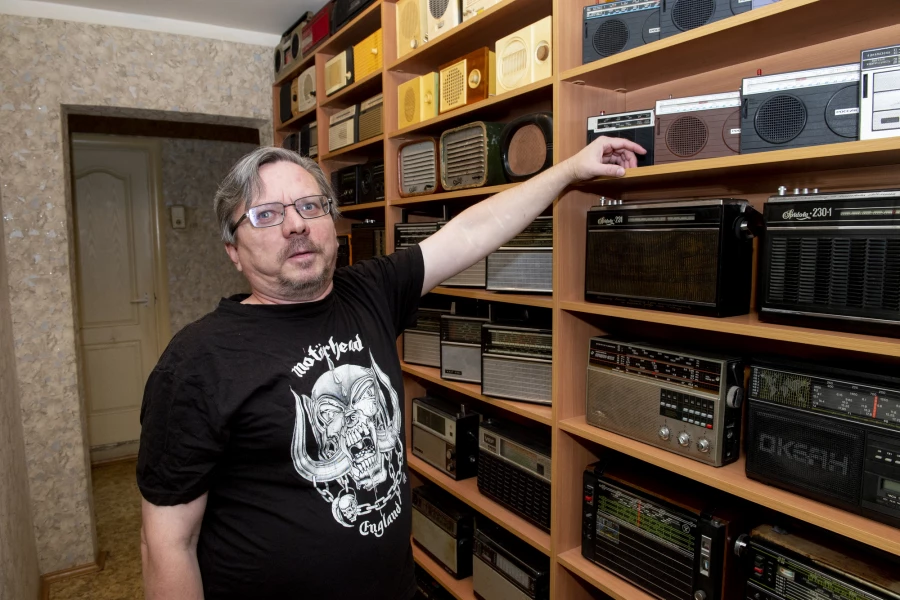 Меломан Юрий Рождественский и его коллекция аудиотехники. 