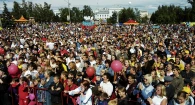 День города в Барнауле, 2005 год.