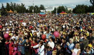 День города в Барнауле, 2005 год.