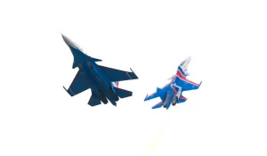 Грандиозное шоу «Русских витязей» и восхищенные барнаульцы 