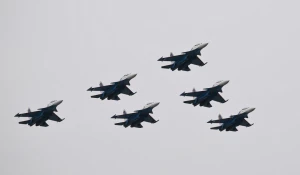 Грандиозное шоу «Русских витязей» и восхищенные барнаульцы 