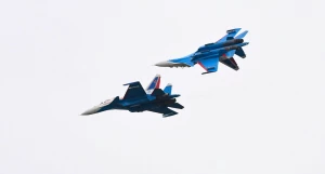 Грандиозное шоу «Русских витязей» и восхищенные барнаульцы 