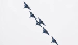 Грандиозное шоу «Русских витязей» и восхищенные барнаульцы 