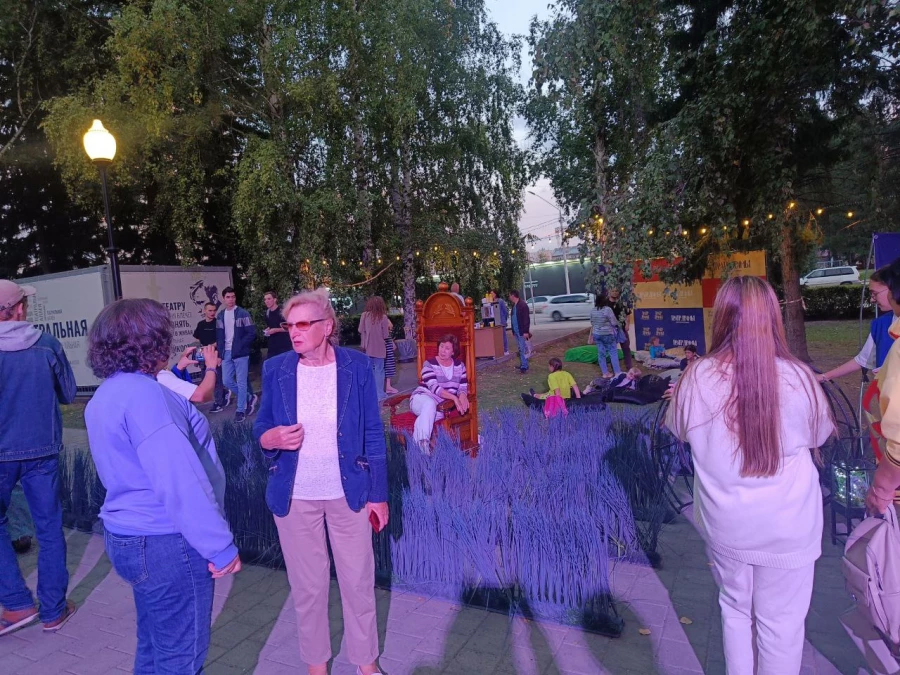 «Театральная аллея» в Барнауле