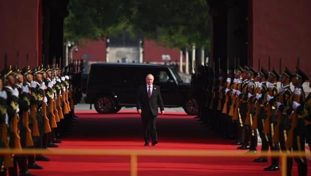 Владимир Путин в Китае.