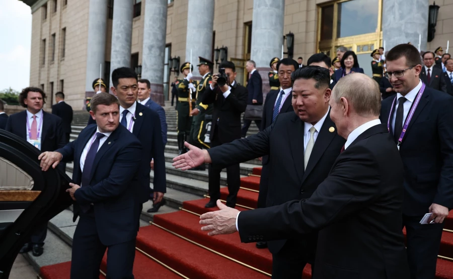 Владимир Путин и Ким Чен Ын.