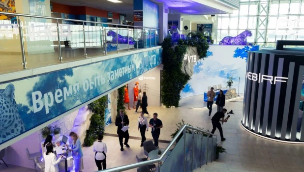 ВТБ в рамках ВЭФ-2025.