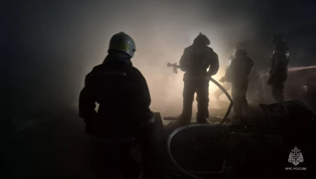 Пожар в кафе «Юрта»