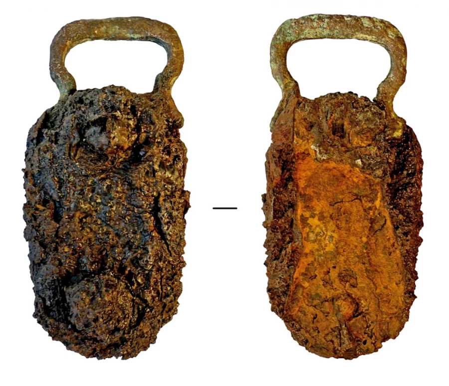 Место раскопок и артефакты