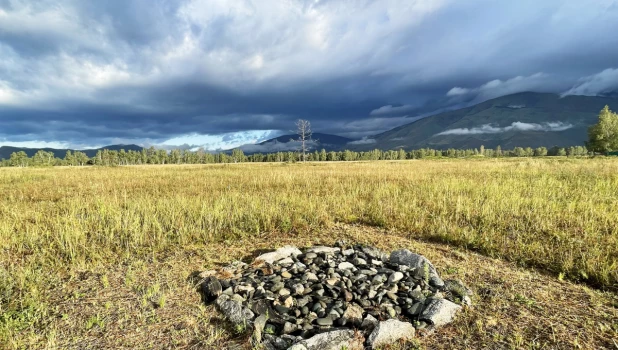Место раскопок и артефакты