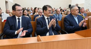 Более полусотни управленцев Алтайского края получили дипломы президентской программы. 2025 год.