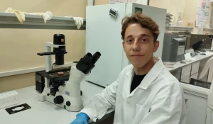 Михаил Макеев. Лаборант НИИ биологической медицины АлтГУ. Молодой ученый. Наука.