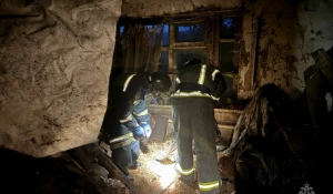 В Барнауле обрушилось здание.