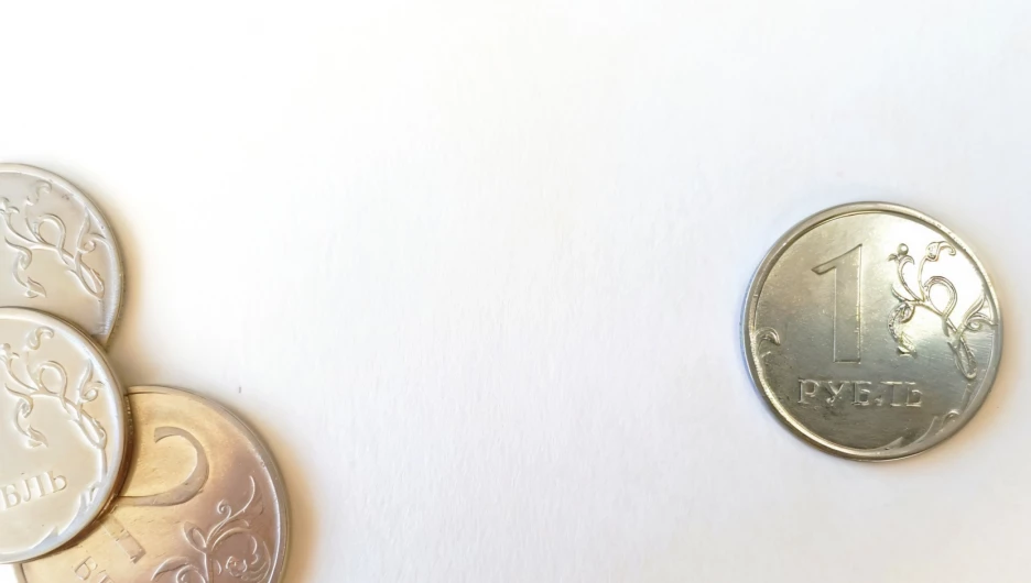Рубль. Курс рубля. Монеты. Деньги. Наличные деньги.