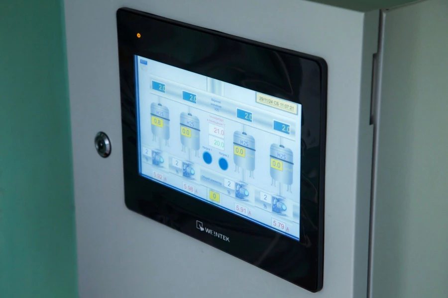 Система мониторинга работы фильтров на КНС-21.