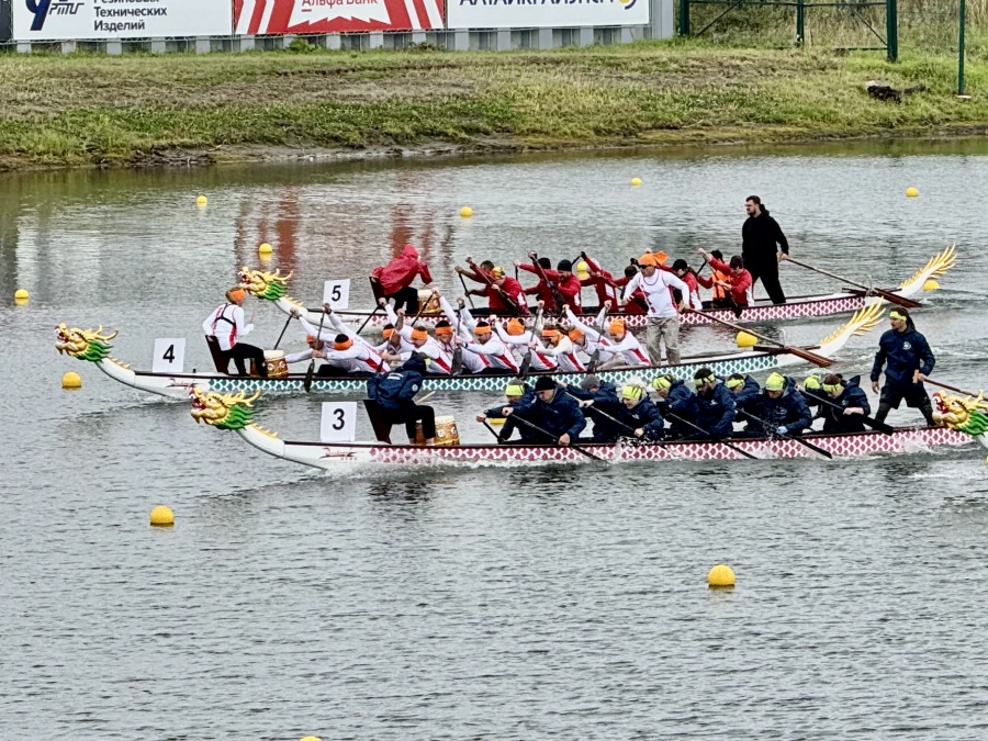 Кубок Алтайского края по гребле на драконах