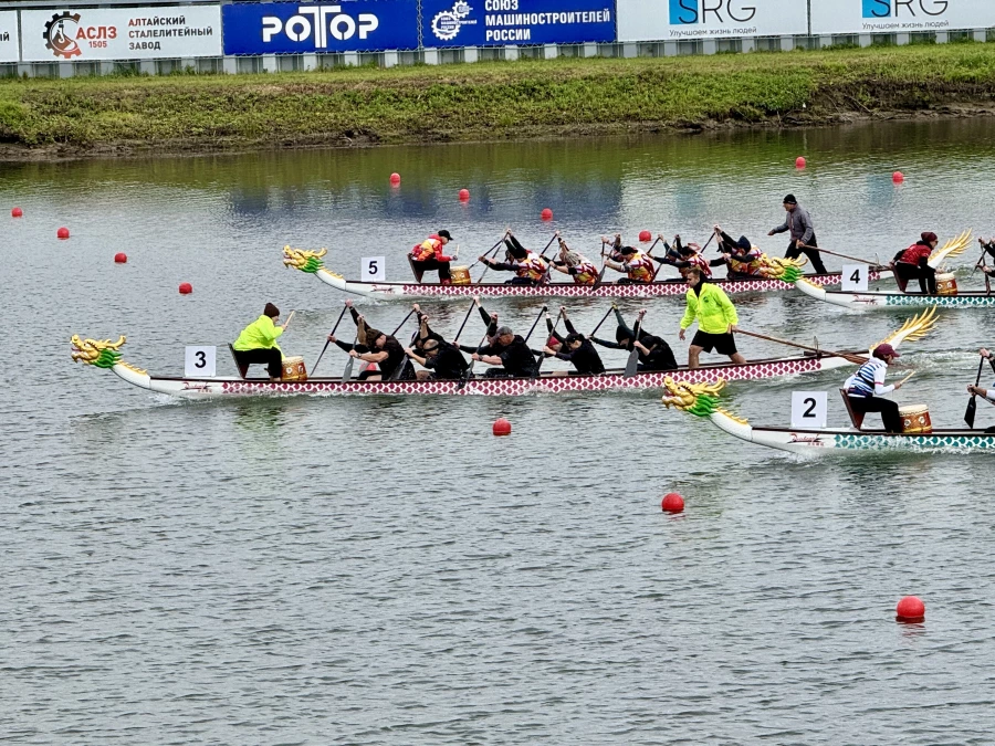 Кубок Алтайского края по гребле на драконах