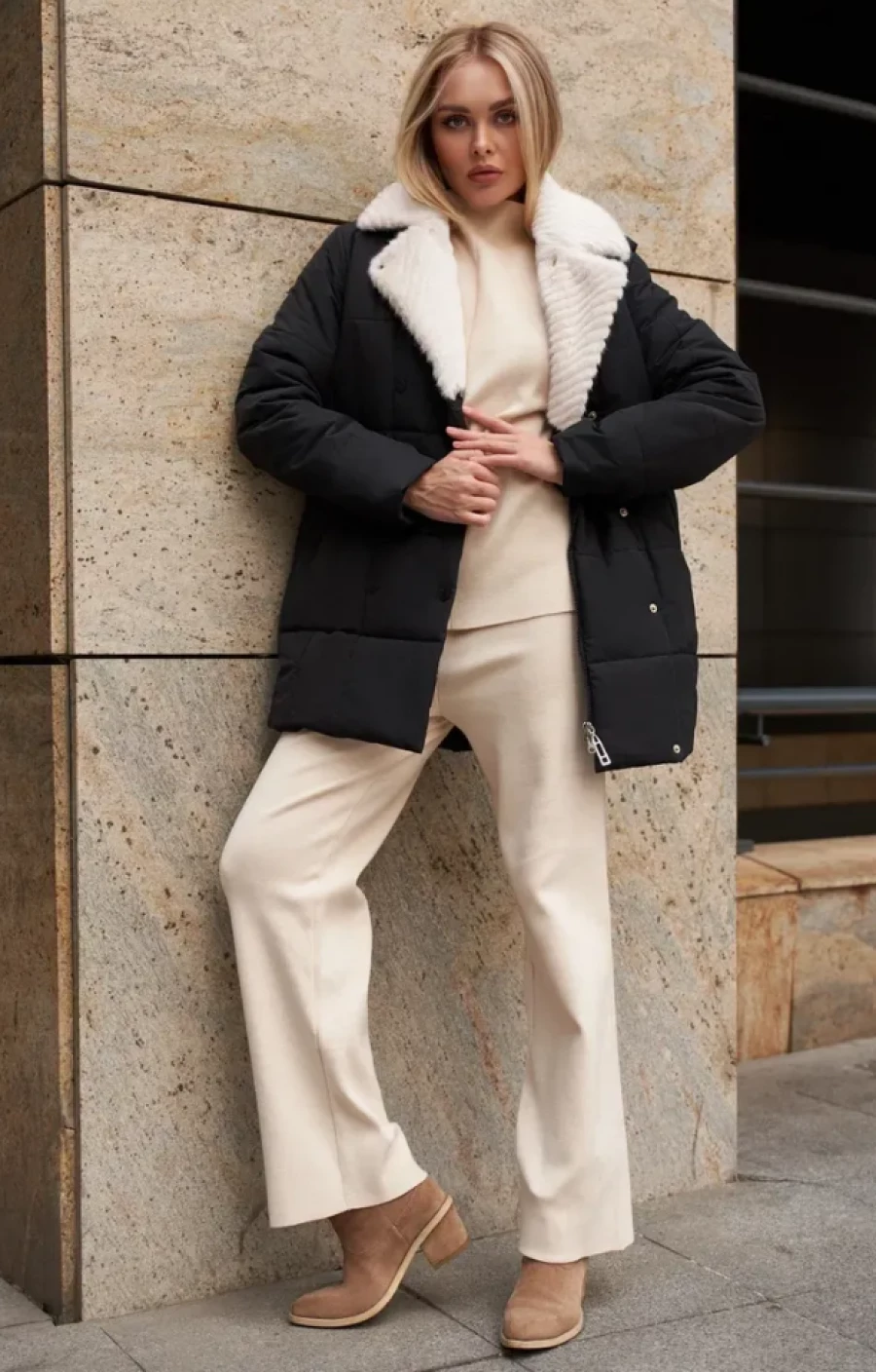 Куртка с мехом.