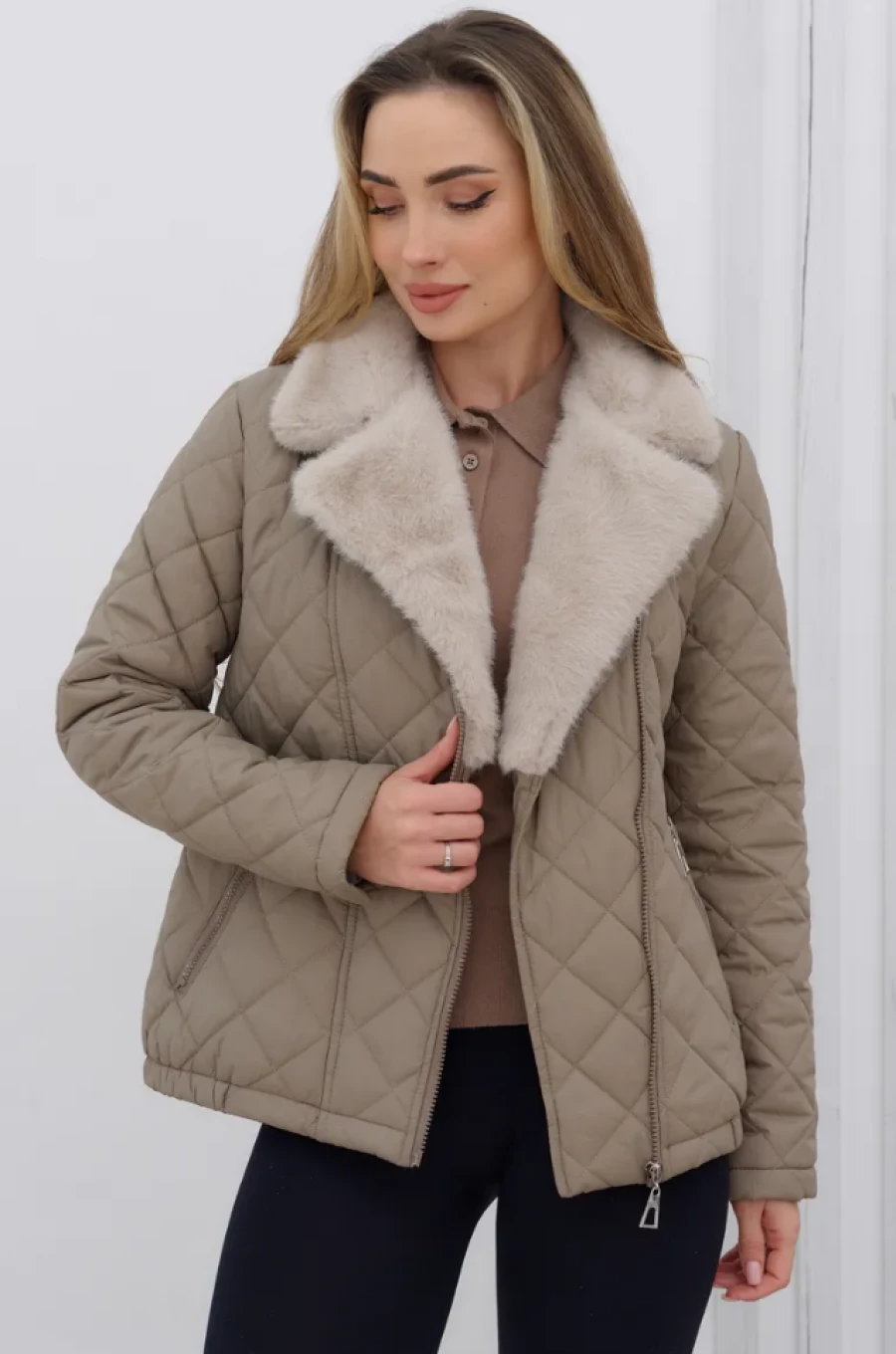 Куртка с мехом.